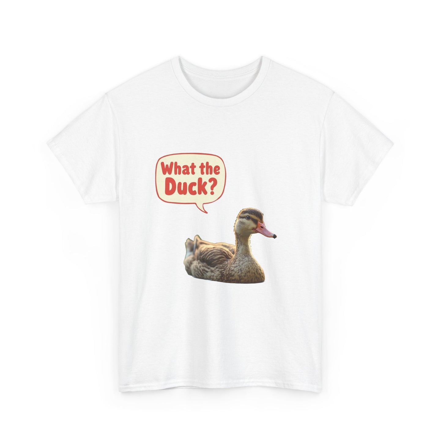 Unisex Heavy Cotton Tee What the duck