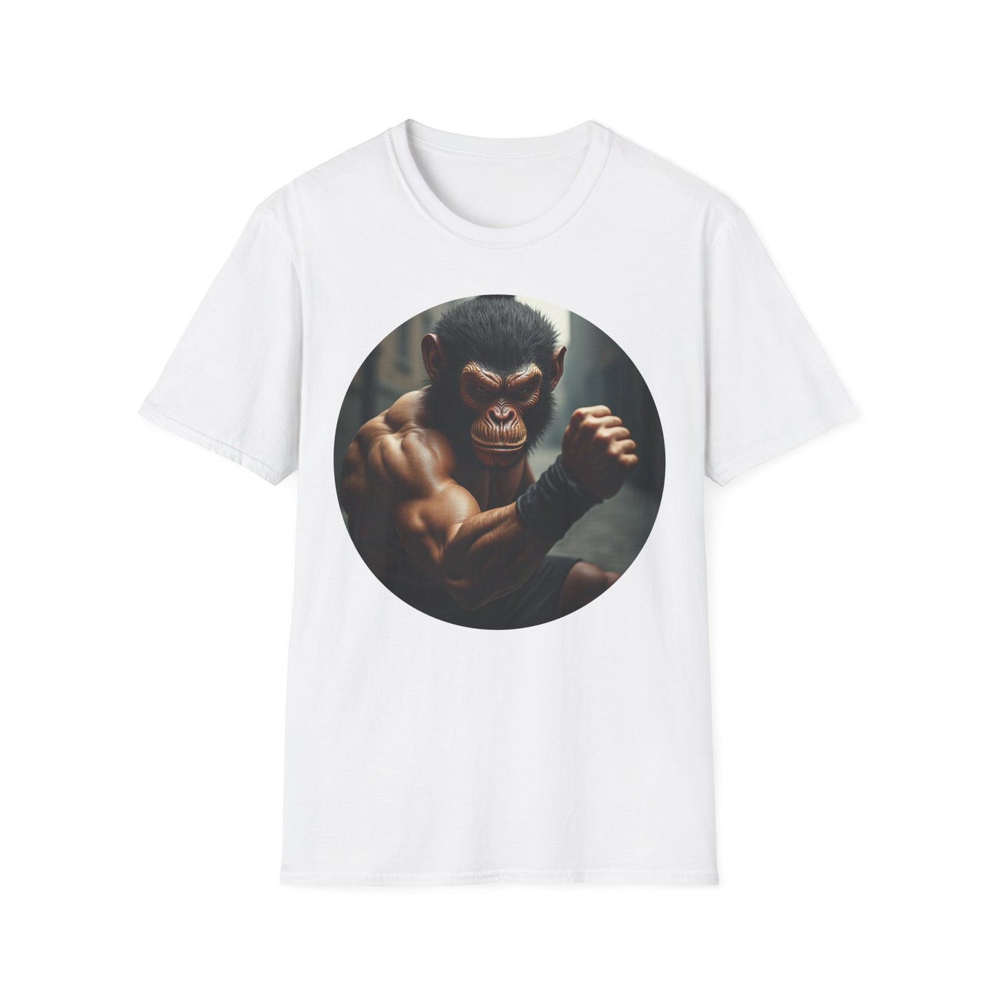 Unisex Softstyle T-Shirt Monkey man