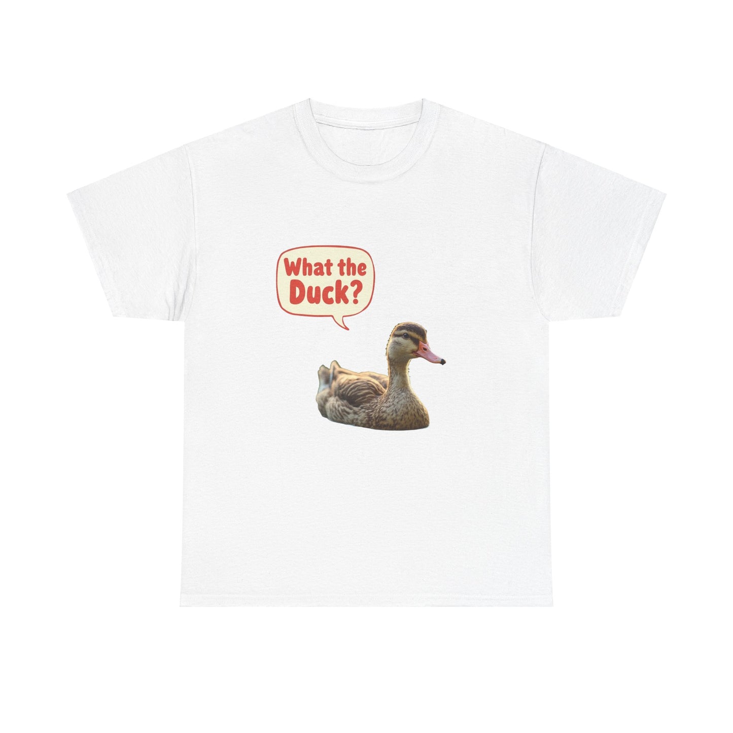 Unisex Heavy Cotton Tee What the duck