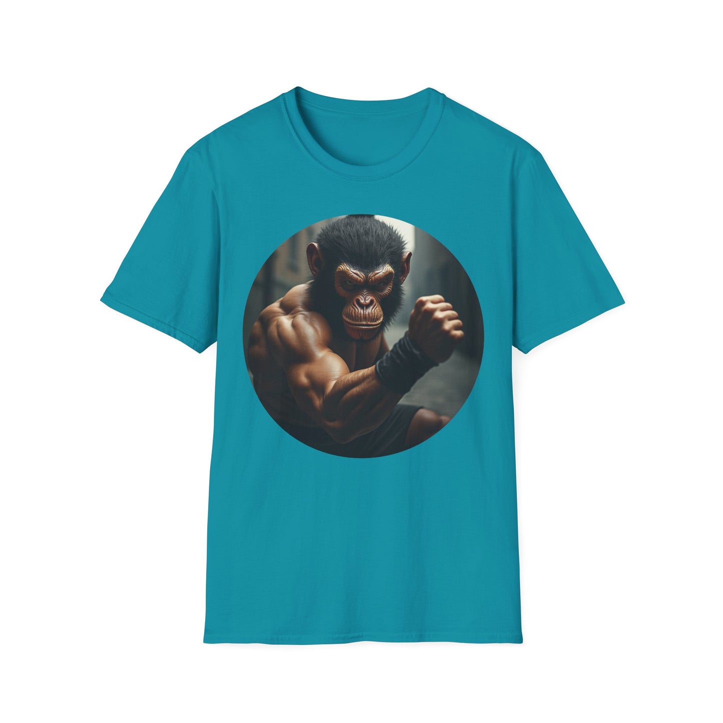 Unisex Softstyle T-Shirt Monkey man