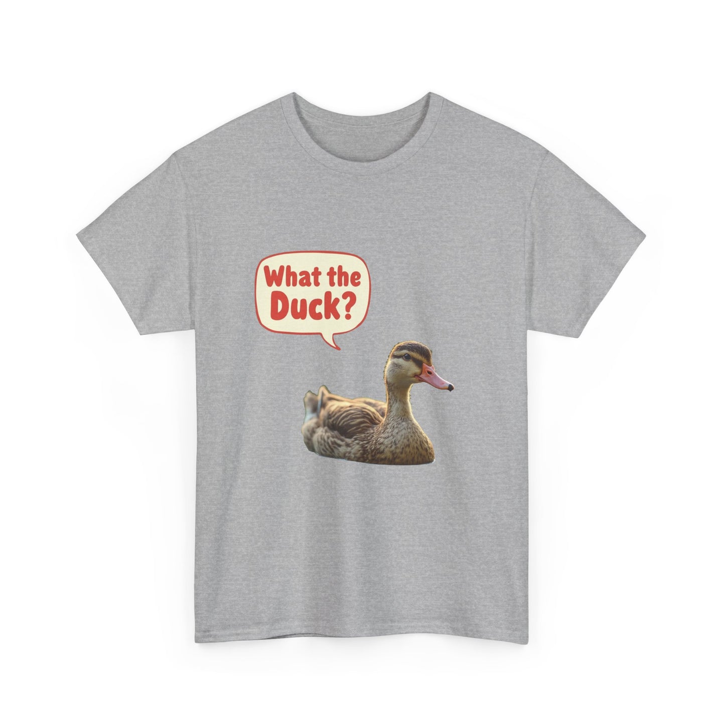 Unisex Heavy Cotton Tee What the duck