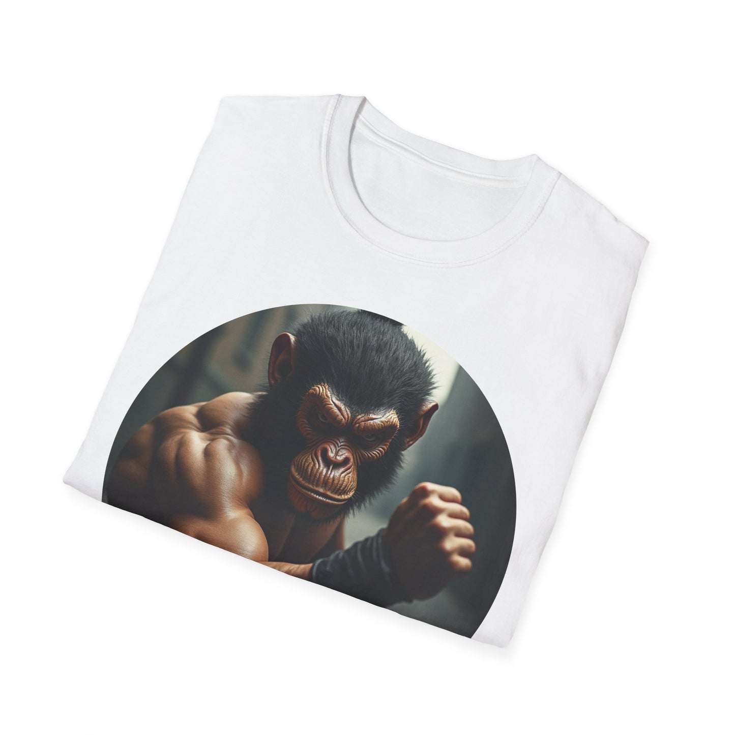 Unisex Softstyle T-Shirt Monkey man