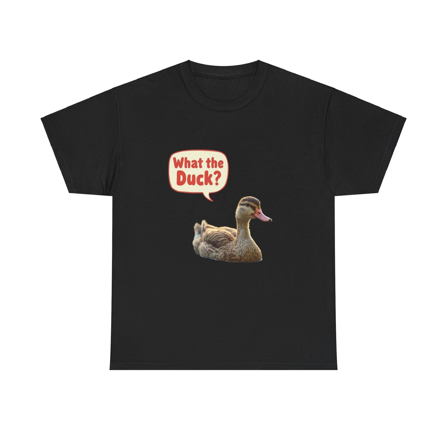 Unisex Heavy Cotton Tee What the duck