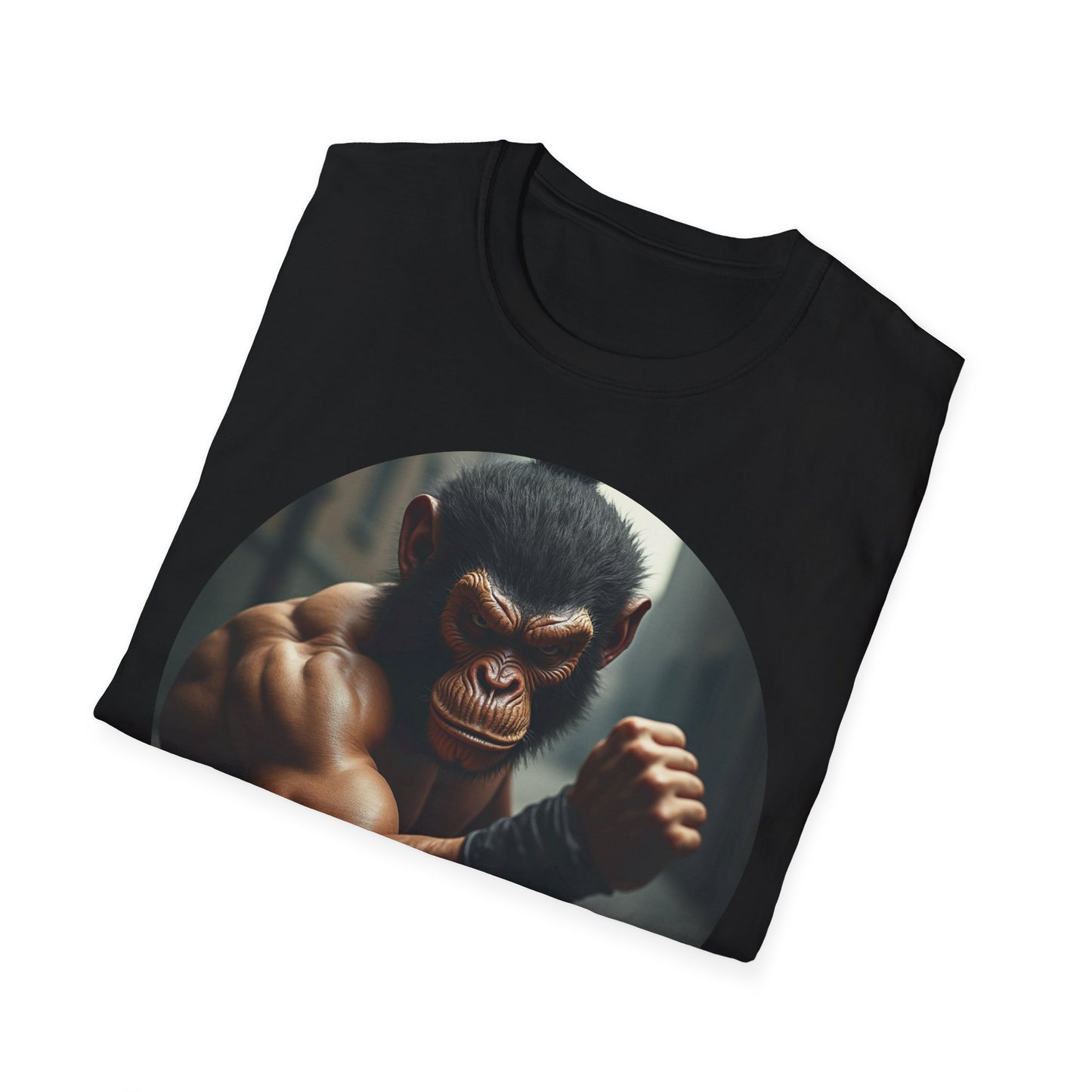 Unisex Softstyle T-Shirt Monkey man