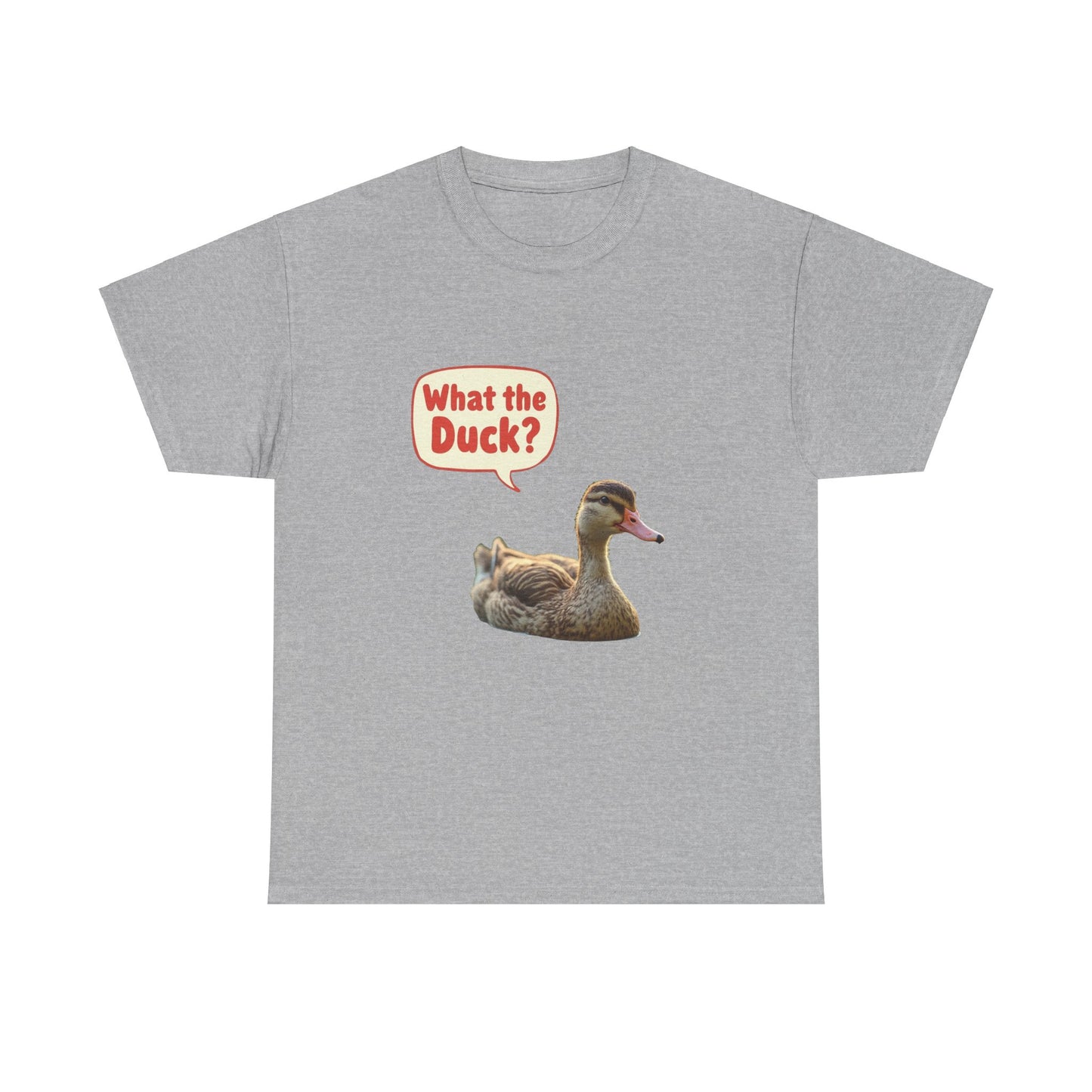 Unisex Heavy Cotton Tee What the duck