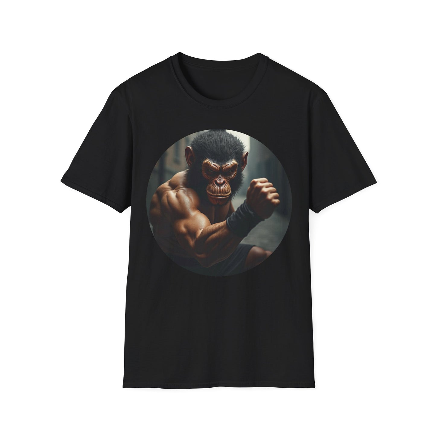 Unisex Softstyle T-Shirt Monkey man