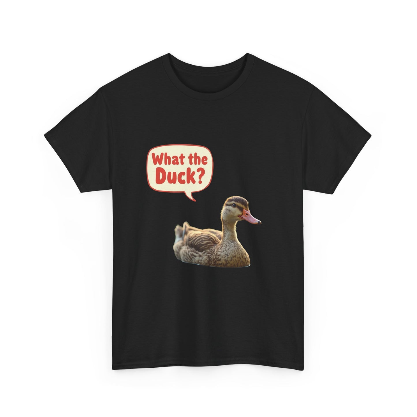 Unisex Heavy Cotton Tee What the duck